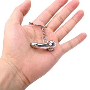 Penis shape key chain